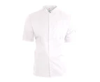 Le Chef Unisex ThermoCool Chefs Prep Jacket (White/Black) - PC2704