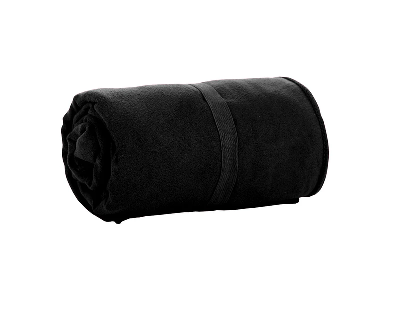 SOLS Atoll Microfibre Hand Towel (Black) - PC2174