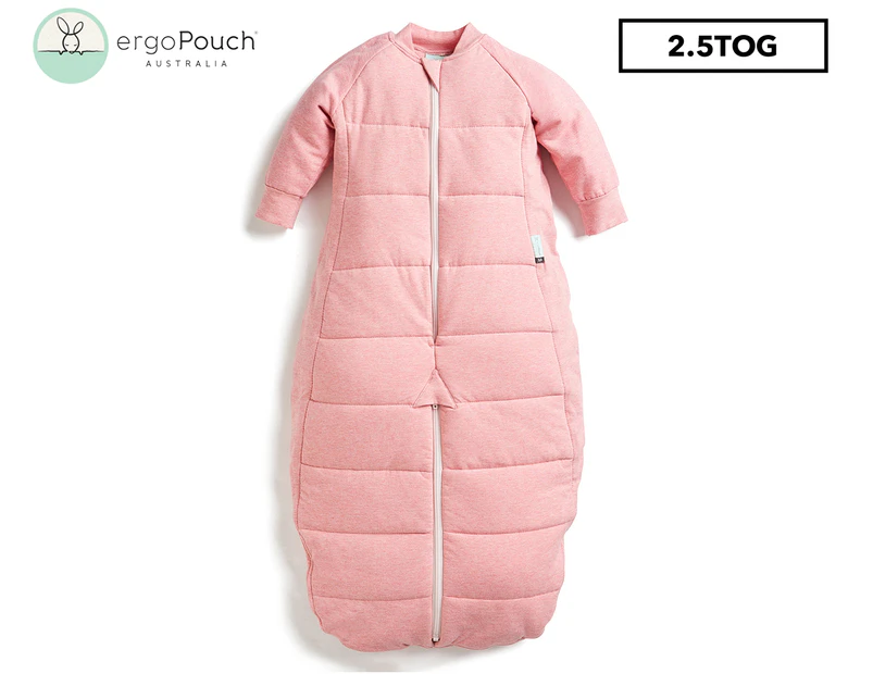 ergoPouch 2.5 Tog Baby Sleeping Suit Bag - Rhubarb