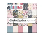 Quilting LAYER CAKE Patchwork GINGHAM FARMHOUSE 10 Inch Fabrics