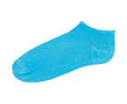Proact Womens Microfibre Sneaker Socks (3 Pairs) (Fluorescent Orange/Fluorescent Yellow/Turquoise) - PC3097