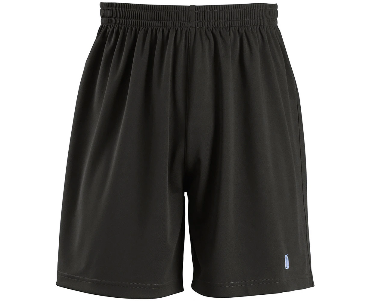 SOLS Mens San Siro 2 Sport Shorts (Black) - PC2177