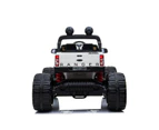 Licensed Ford Ranger Monster Truck Painted White 12Volt With 4xmotors MP4 Touch Screen Parent Remote Ride On CAR