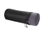 Bullet Huggy Blanket And Pouch (Anthracite) - PF110