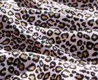Gioia Casa Two-Sided 100% Mulberry Silk Pillowcase - Leopard