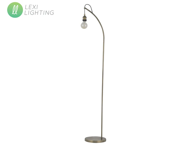 Lexi Lighting Mykki Floor Lamp - Antique Brass