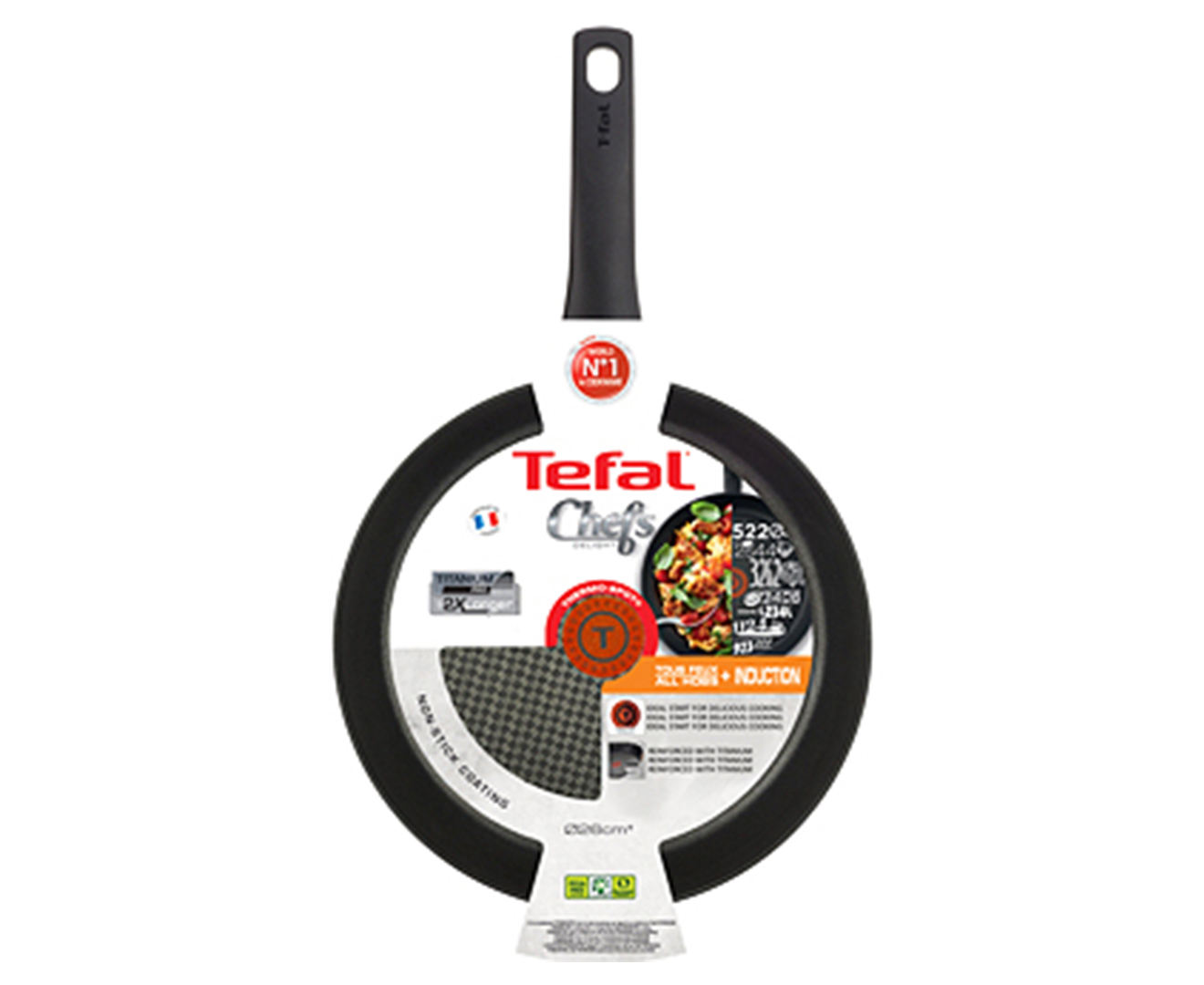 Chefs delight. Сковорода Tefal c6940602 Chef. Сковорода Тефаль этикетка. Тефаль набор из 2 сковородок. Сковорода Тефаль для индукции.