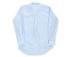 Hard Yakka Men's Foundations Permanent Press Long Sleeve Shirt - Blue Medit