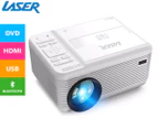 Laser 2-in-1 Multimedia Projector w/ Built-In DVD Player