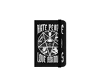 Grindstore Hate People Love Animals Mini Notebook (Black) - GR1741