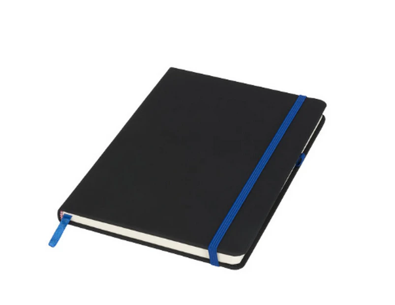 Bullet Noir Notebook (Solid Black/Blue) - PF2748