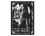 Deadly Tarot The Hermit A5 Hard Cover Notebook (Black) - GR1707