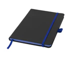 Bullet Colour Edge A5 Notebook (Pack of 2) (Solid Black/Royal Blue) - PF2559