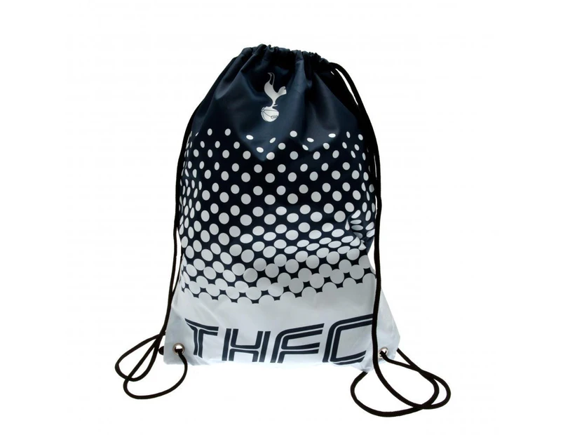 Tottenham Hotspur FC Fade Design Drawstring Gym Bag (Navy/White) - TA3796