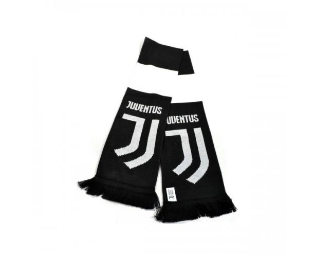 Juventus FC Supporters Bar Scarf (Black/White) - BS1610