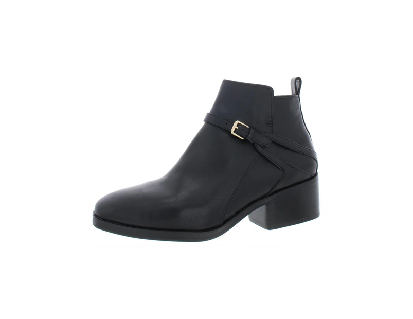 Cole Haan Women's Boots - Ankle Boots - Black Leather