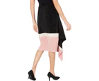 Alfani Women's Skirts - Asymmetrical Skirt - Deep Black