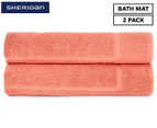 Sheridan Austyn Bath Mat 2-Pack - Raw Sienna