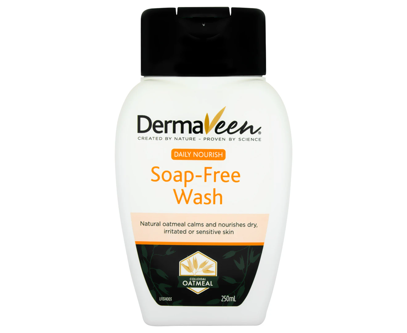 DermaVeen Daily Nourish Soap Free Wash Oatmeal 250ml