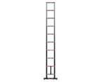 3.9M Telescopic Folding Ladder Multipurpose Aluminium Alloy Extension Steps