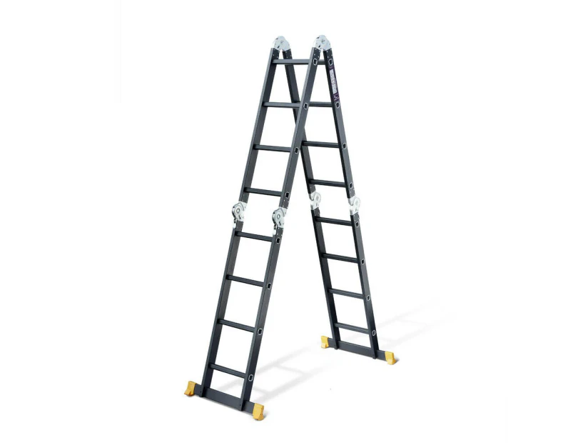 4.7M Aluminium Folding Ladder Step Extension Multi Purpos
