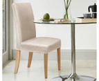 Sherwood Premium Faux Suede Dining Chair / 1-Seater Cover - Cream