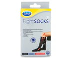 Scholl Adult Size M6-9/W8-10 Flight Socks - Black