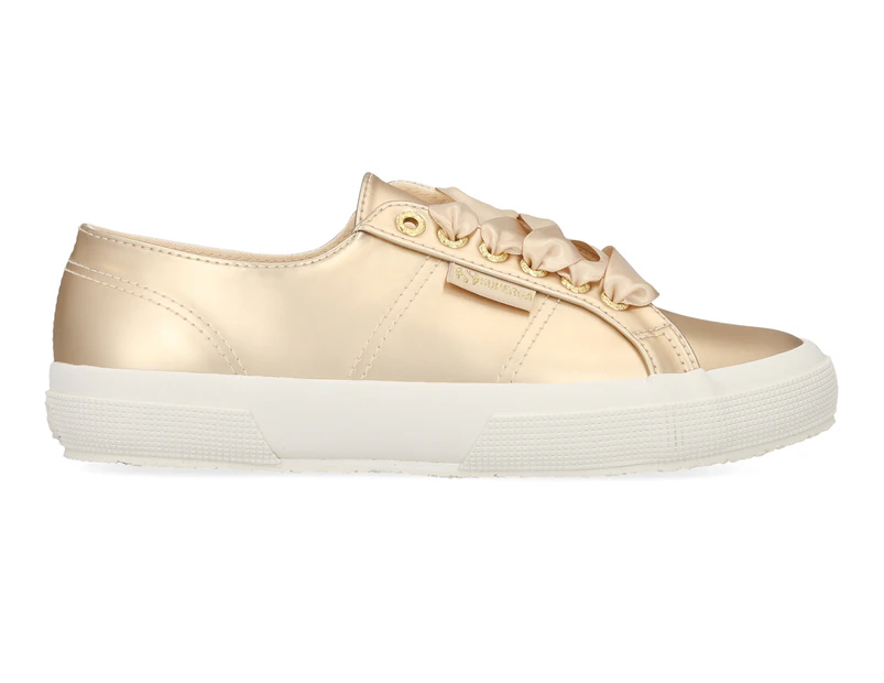 Superga Women's 2750 Synthetic Pearled Sneakers - Platinum