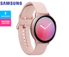 Samsung Galaxy 44mm Active2 Silicone Fitness / Smart Watch - Pink Gold