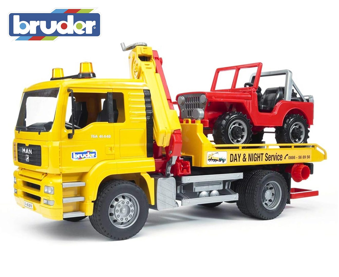 bruder car transporter