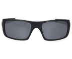 Oakley Men's Crankshaft Polarised Sunglasses - Matte Black/Black Iridium