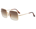 Ray-Ban Square RB1971 Sunglasses - Gold/Brown