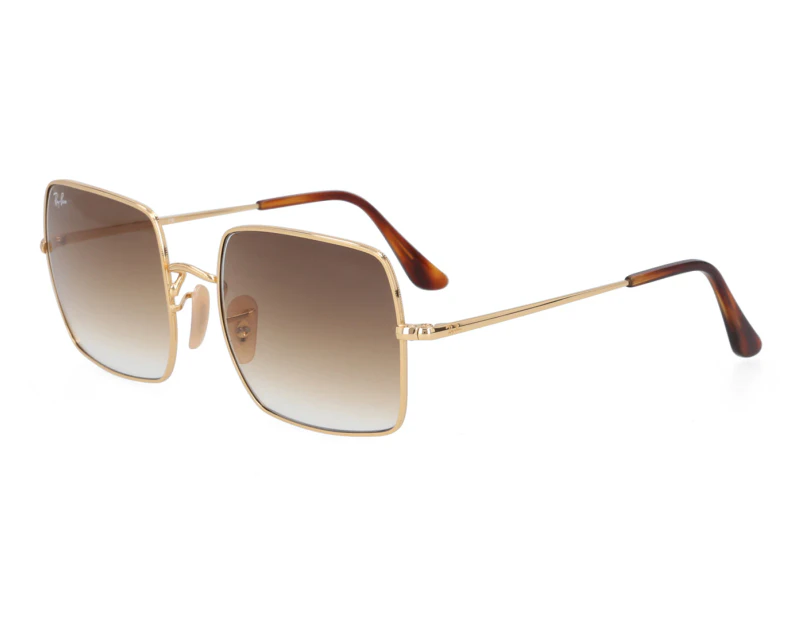 Ray-Ban Square RB1971 Sunglasses - Gold/Brown