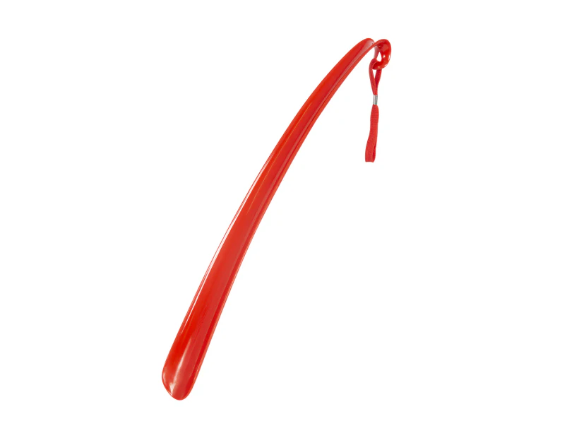 Shoe Horn Red Shoe Care Accessories Fitting Aid Help Spendless - Red
