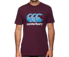 Canterbury Men's CCC Anchor Tee / T-Shirt / Tshirt - Potent Purple