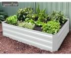 Greenlife 1200x900mm Raised Garden Bed - Vintage White 1