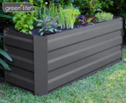 Greenlife 1200x450mm Slimline Raised Garden Bed - Charcoal