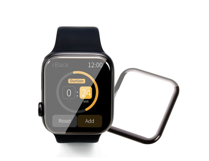 Blueo 3D Temper Glass Protector for Apple Watch 4 44MM