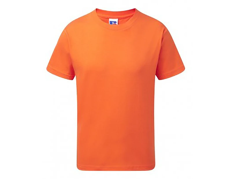 Russell Childrens/Kids Slim Short Sleeve T-Shirt (Orange) - PC2694