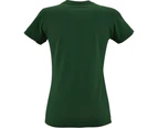 SOLS Womens Imperial Heavy Short Sleeve T-Shirt (Bottle Green) - PC291