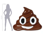 AirTime Inflatable Emoji Poop Pool Float - Brown