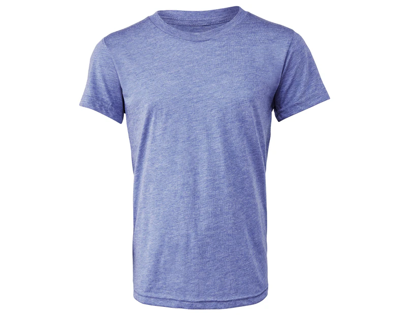 Bella + Canvas Youths Tri-Blend T-Shirt (Blue Triblend) - PC2938