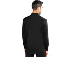 Kariban Mens Long Sleeve Mandarin Collar Shirt (Black) - PC2540