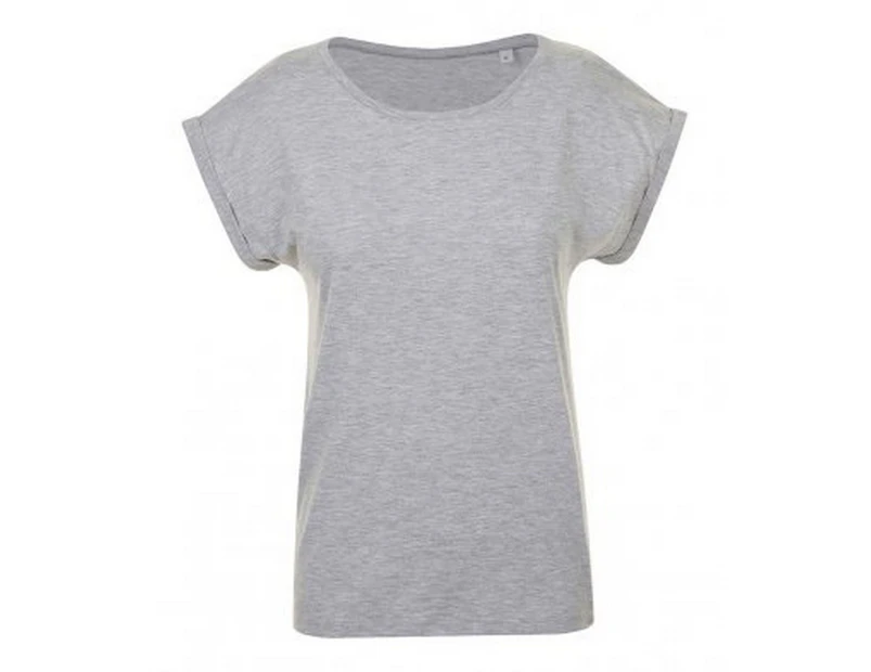SOLS Womens Melba Plain Short Sleeve T-Shirt (Grey Marl) - PC2452