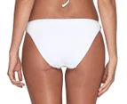 Jets Women's Cross Bikini Swimwear Pant - White