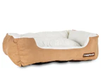 Trendy Pets 50x70x20cm Super Soft Sherpa Pet Box Bed - Latte