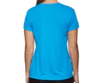 ThermaTech Women's Base Technical Training Tee / T-Shirt / Tshirt - Turquoise