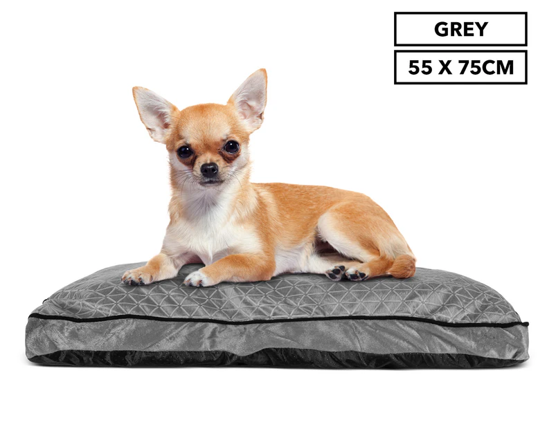 Trendy Pets 55x75cm Luxe Pet Mattress - Grey