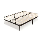 Levede Metal Bed Frame Mattress Base Timber Slats Single/Double/Queen/King Beds