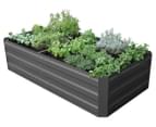 Greenlife Large 1800x900mm Raised Garden Bed - Charcoal 2
